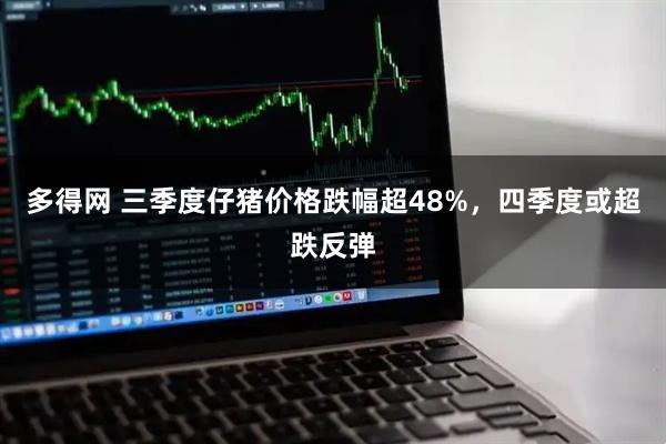 多得网 三季度仔猪价格跌幅超48%，四季度或超跌反弹