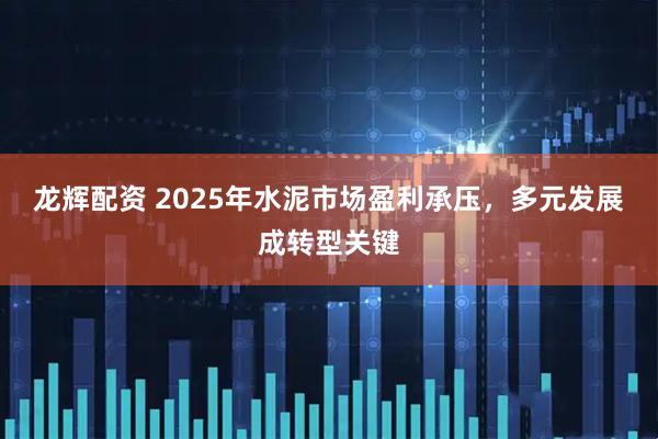 龙辉配资 2025年水泥市场盈利承压，多元发展成转型关键